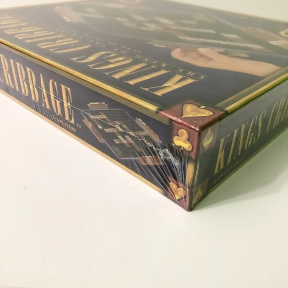 2007 Kings Cribbage Board Game Cowley Coating Sealed - Picture 5 of 10